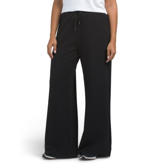 GOTTEX Black Wide Leg Pants - Picture 1 of 2